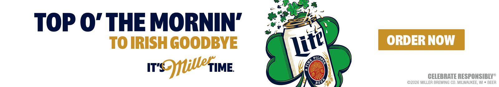 Miller Lite St Patrick's Day B2B Web Banner eoMarket 1600x280 (1)
